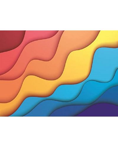 Slagalica Nova puzzle od 1000 dijelova - Šareni valovi - 2